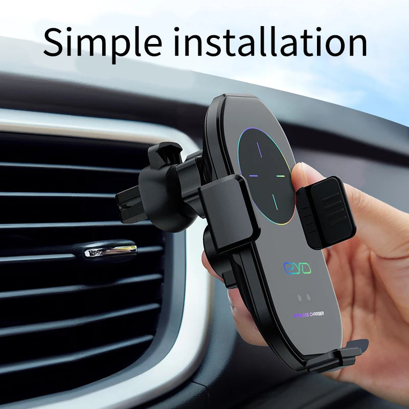 2025 Newest A7S 5/7.5/10W Wireless Charger Magnetic Dashboard Car Phone Holder For iPhone 13 12 11 Pro Xiaomi Huawei Samsung