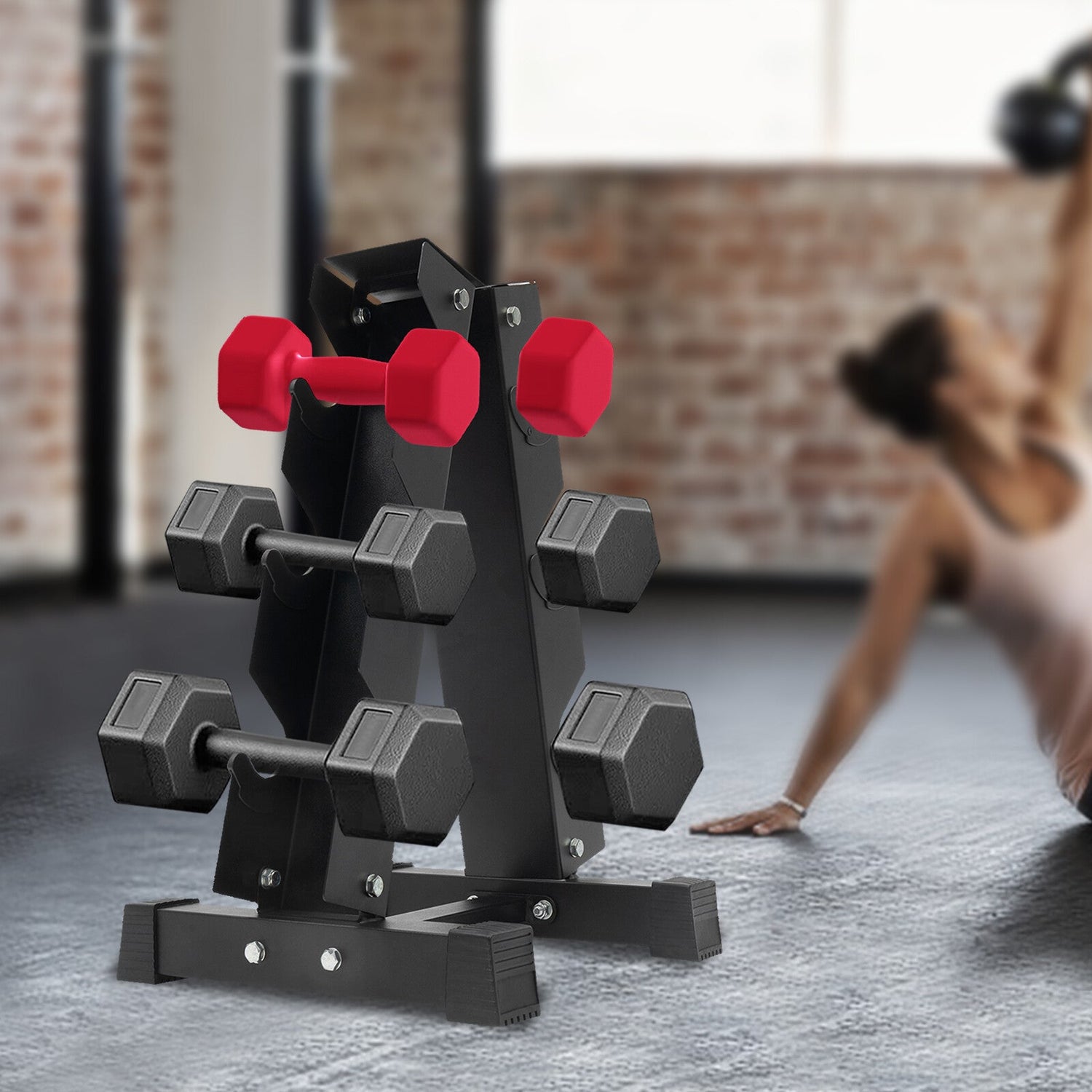 A-Frame Dumbbell Rack Stand