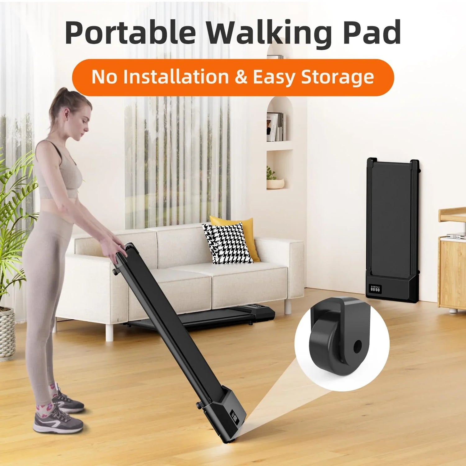 Portable Raceing Walking Pad
