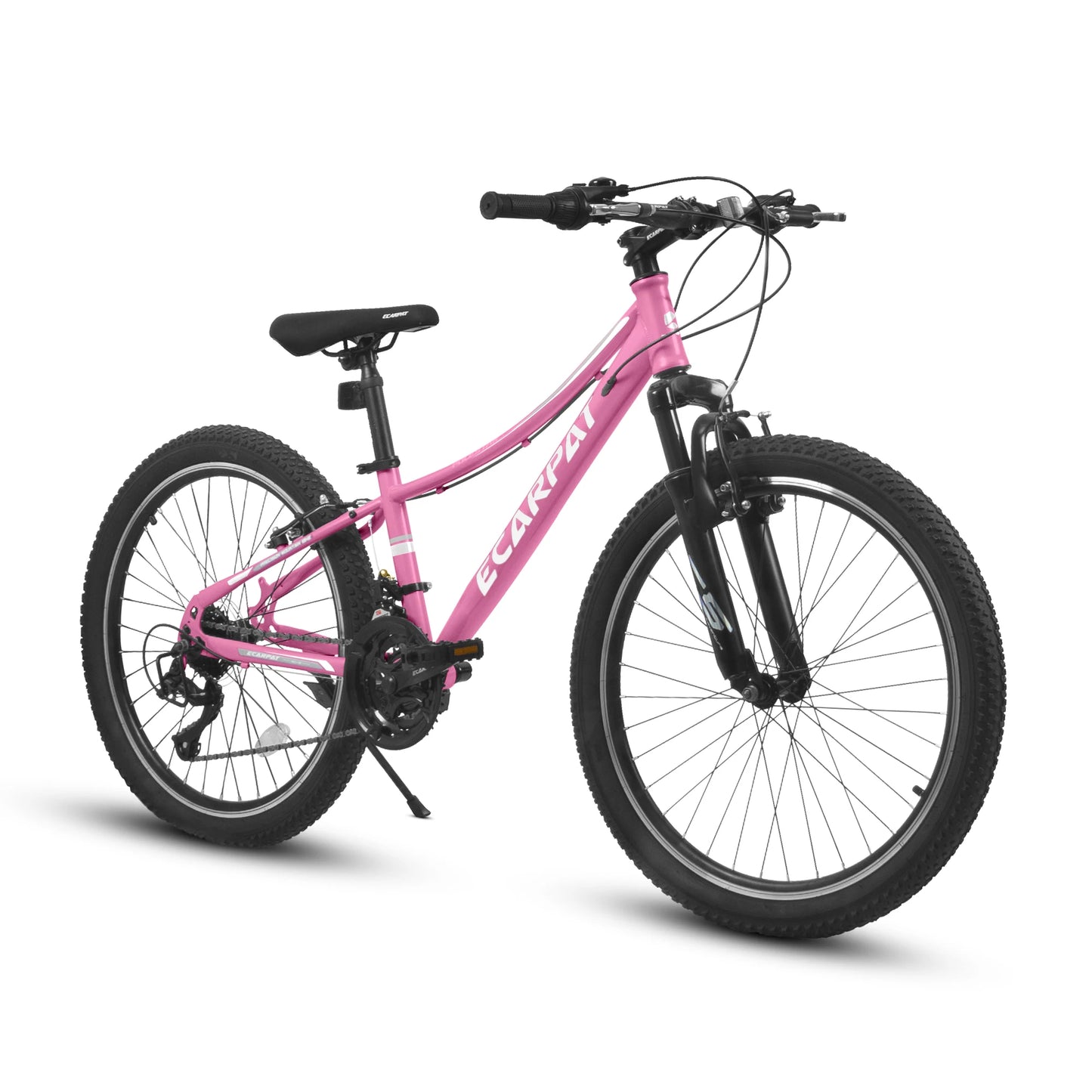 Ecarpat 24/26 Inch Mountain Bike Girls Womens, 21 Speed Mount Bicycles, Female Outdoor Cycling Commuting City Bike Birthday Gift