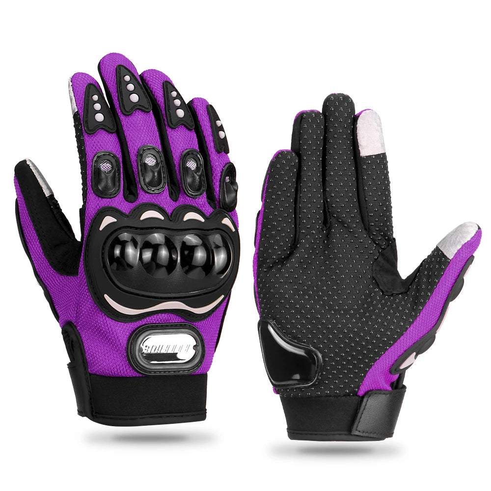 Summer Motocross Gloves Breathable Motorbike Gloves Wear-Resistant Motorcycle Non-slip Riding Gloves Racing Protective Gear