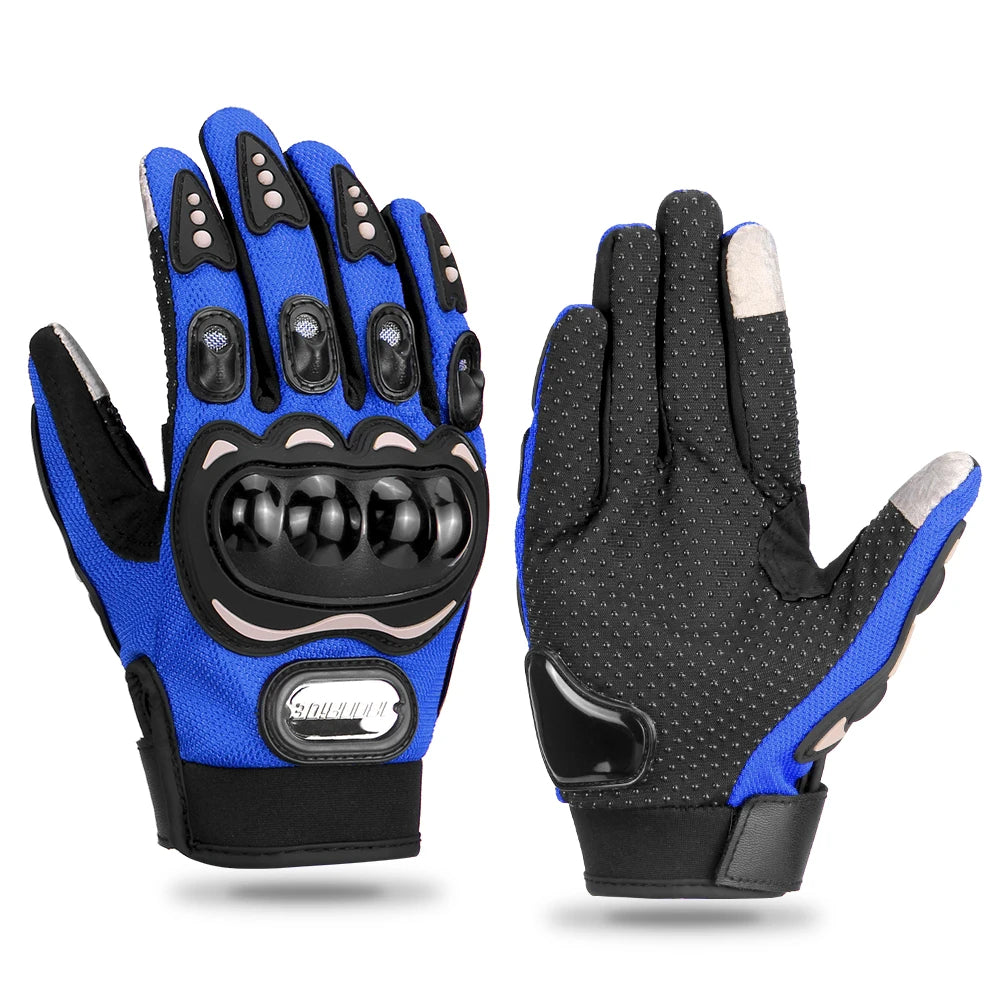 Summer Motocross Gloves Breathable Motorbike Gloves Wear-Resistant Motorcycle Non-slip Riding Gloves Racing Protective Gear