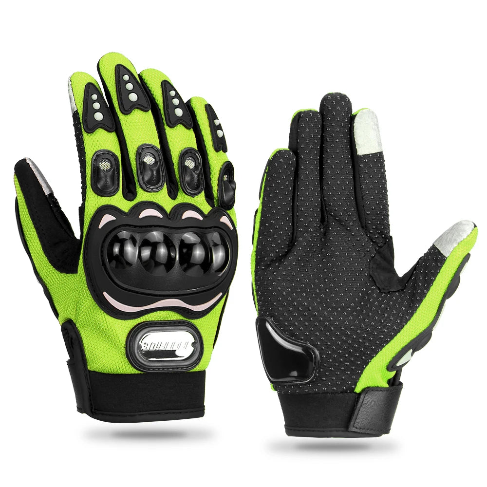 Summer Motocross Gloves Breathable Motorbike Gloves Wear-Resistant Motorcycle Non-slip Riding Gloves Racing Protective Gear