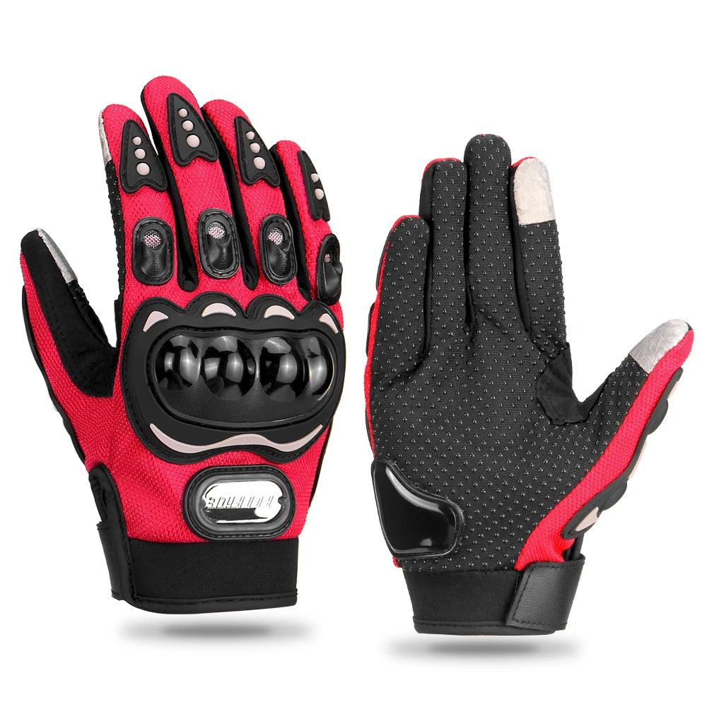 Summer Motocross Gloves Breathable Motorbike Gloves Wear-Resistant Motorcycle Non-slip Riding Gloves Racing Protective Gear