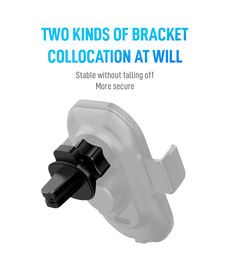 2025 Newest A7S 5/7.5/10W Wireless Charger Magnetic Dashboard Car Phone Holder For iPhone 13 12 11 Pro Xiaomi Huawei Samsung