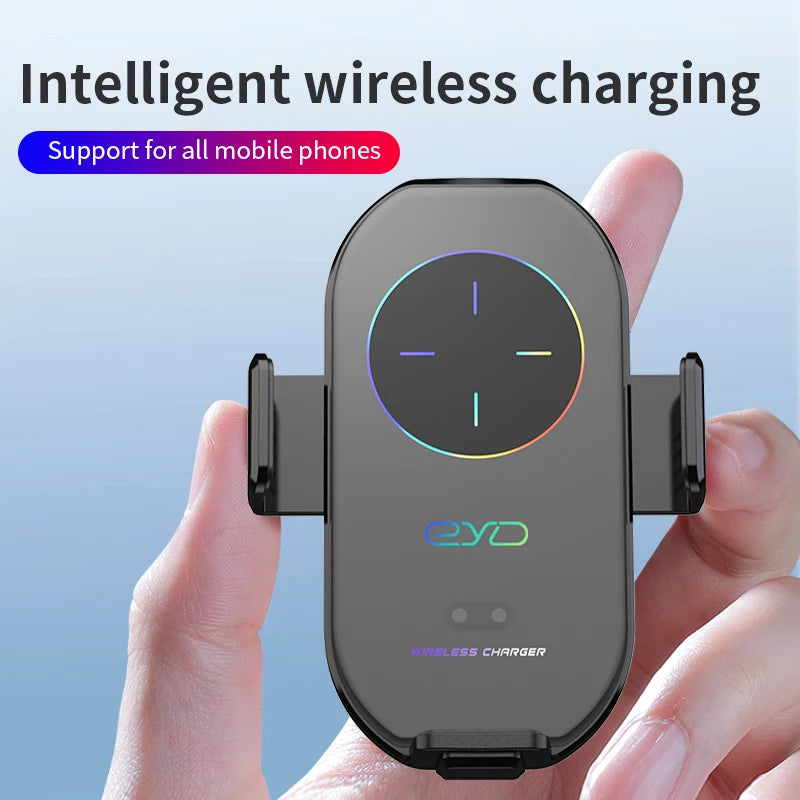 2025 Newest A7S 5/7.5/10W Wireless Charger Magnetic Dashboard Car Phone Holder For iPhone 13 12 11 Pro Xiaomi Huawei Samsung