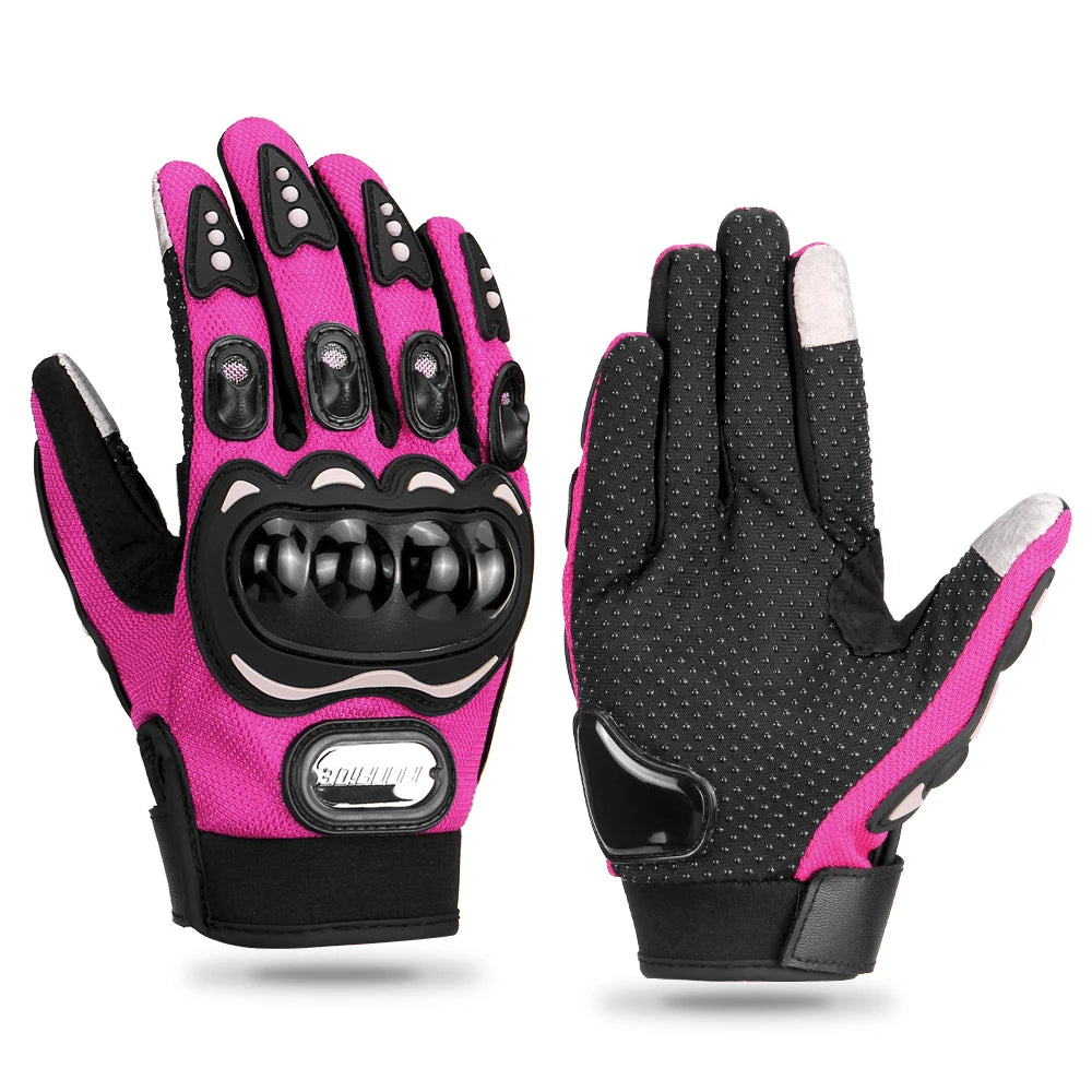 Summer Motocross Gloves Breathable Motorbike Gloves Wear-Resistant Motorcycle Non-slip Riding Gloves Racing Protective Gear